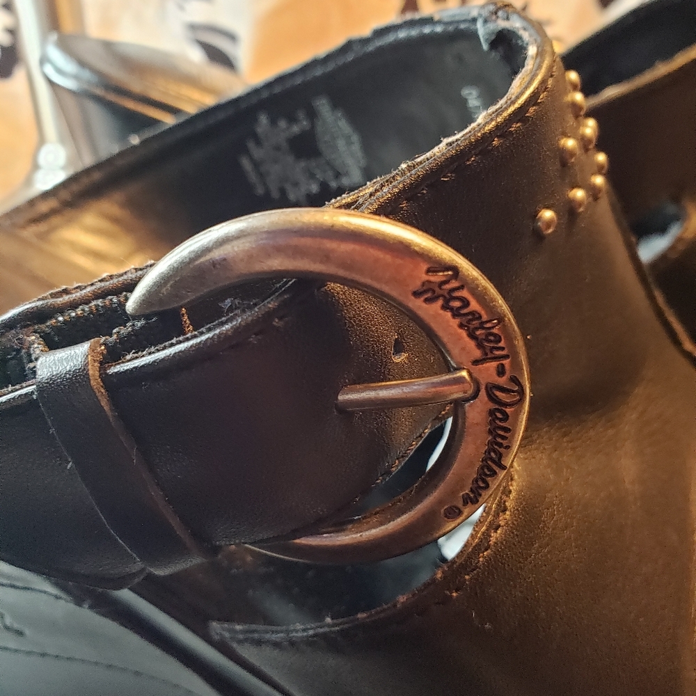 Harley-Davidson leather clogs - Picture 3 of 6